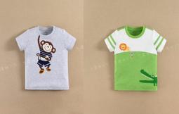【大魔神童裝】mom and bab 2016夏款可愛動物短袖上衣(12M-6T) 價格比較,價格查詢,歷史價格詳細信息