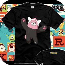 男女童裝短袖T恤熊本熊路飛打底直筒圓領寬松全純棉短袖t恤衫半袖衣服親子裝成人T恤棉質 歷史價格詳細信息