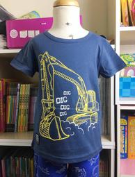 全館滿699免運【MONKEY BABY 】機器人圖案藍色T恤(20145) 歷史價格詳細信息