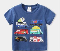 童裝男童綠色T恤短袖夏裝兒童夏季中小童2023新款漸變色純棉體恤 歷史價格詳細信息