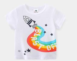 ☆汪汪鼠☆【童裝】男童 短袖T恤 藍色底 馬路上的汽車 圓領上衣【開立發票】 歷史價格詳細信息