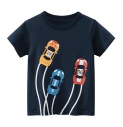 全館滿699免運【MONKEY BABY 】純棉質感優半立體鯊魚圖案T恤 歷史價格詳細信息