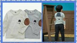 小蜜桃精緻童裝衣舖**13112816星星VIVA口袋棉T灰色5.7號出清價77元可面交 歷史價格詳細信息