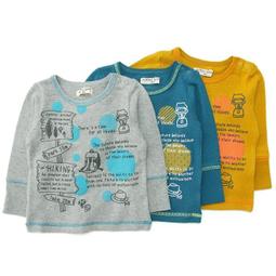 日本童裝 mikihouse 長袖條紋綿T#80 日本空運~小太陽日本精品 歷史價格詳細信息