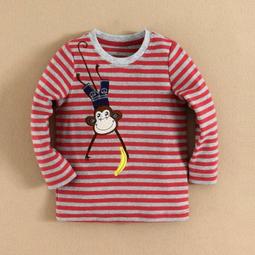 ❤大老婆小寶貝❤春秋款 mom and bab 可愛小狗/假背包長袖上衣/ 薄長T(12M~6T) 歷史價格詳細信息