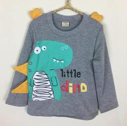 全館滿699免運【MONKEY BABY 】恐龍騎腳踏車圖案T恤(7100) 歷史價格詳細信息