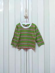 二手，少穿，約8成新~短袖麻花鬆糕領針織上衣/短袖毛衣（灰） 實穿好搭 便宜出清100元 歷史價格詳細信息