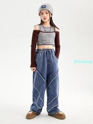 爵士舞女孩jazz服裝潮酷表演服夏季天兒童街舞套裝多巴胺走秀潮服 歷史價格詳細信息