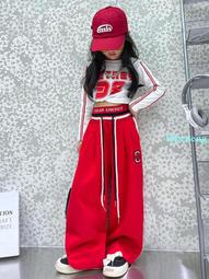 女孩爵士舞演出服裝韓版練功服套裝兒童jazz露臍流行舞蹈表演潮服 歷史價格詳細信息