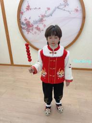 幼兒中國風服裝元旦演出服女大童新式馬面裙古典舞合唱表演漢服男 歷史價格詳細信息