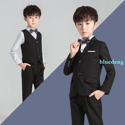 男童童裝西服套裝兒童帥氣休閑洋氣小西裝男孩潮中大童兩件套-毛毛男裝 歷史價格詳細信息