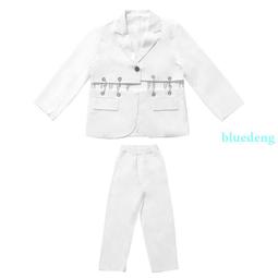 街舞兒童潮服西裝套裝男童hiphop童裝演出服女童走秀表演服裝酷帥 歷史價格詳細信息