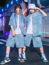 街舞兒童潮服嘻哈風炸街男孩潮酷演出服套裝hiphop女孩潮牌舞蹈服 歷史價格詳細信息