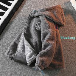 男童外套秋冬款2023新款中大童加厚牛仔外套兒童洋氣羊羔絨冬裝潮 歷史價格詳細信息