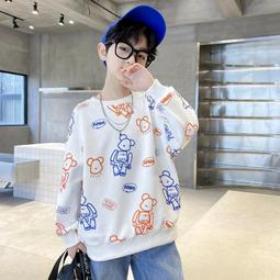 【免運】男童秋款衛衣2023秋季新款兒童裝中大童 1977 連帽上衣潮童穿搭帥 歷史價格詳細信息