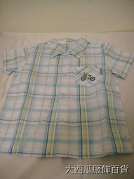 【大西瓜服飾百貨】CL004 夏裝藍色格子襯衫 價格比較,價格查詢,歷史價格詳細信息