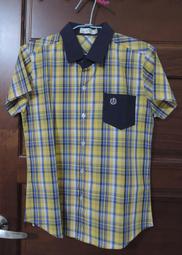 二手8成新 agnès b. 小b 紫藍橫條圓領長袖T  M號 歷史價格詳細信息