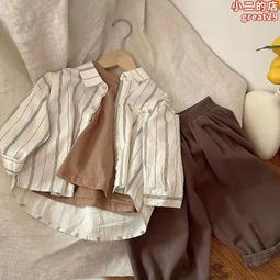 韓國兒童條紋泳裝夏季女孩寶寶兩件式遊泳衣女童休閒溫泉度假速乾衣 歷史價格詳細信息