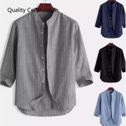 短袖襯衫 男生襯衫 韓版立領素色素面圓領短版上衣短襯杉男 白襯衫 黑襯衫 落肩顯瘦男士商務上班工作白色黑色襯衫 歷史價格詳細信息