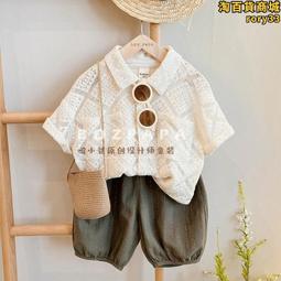 2023夏季童裝韓版男童背帶短褲套裝兒童滿月畢業禮服 歷史價格詳細信息