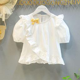 巴拉巴拉女童襯衫純棉春裝新款兒童夏季條紋透氣防曬衣韓版寶寶長 歷史價格詳細信息
