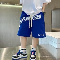 男童休閒短褲夏季大童薄款五分褲兒童工裝七分五分褲男孩運動潮外穿 歷史價格詳細信息