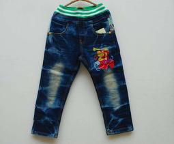 出清 童裝 牛仔褲 牛仔寬褲 寬褲 褲子 長褲 反摺造型 休閒褲 薄款 牛仔長褲 歷史價格詳細信息