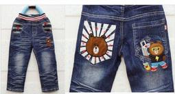 出清 童裝 牛仔褲 牛仔寬褲 寬褲 褲子 長褲 反摺造型 休閒褲 薄款 牛仔長褲 歷史價格詳細信息