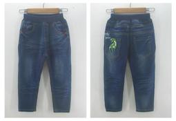 男童彈力牛仔褲秋裝2023新款兒童套裝寶寶柔軟褲子小童休閒百搭長褲 歷史價格詳細信息