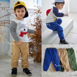男童帥氣側邊織帶加絨工裝衛褲兒童冬裝寬鬆柔軟一體絨保暖運動褲 歷史價格詳細信息