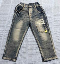 全館滿699免運【MONKEY BABY 】後面大口袋仿牛仔針織薄長褲2色可選(86395) 歷史價格詳細信息