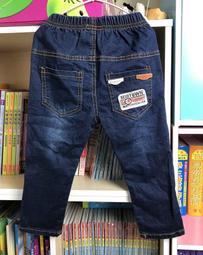 全館滿699免運【MONKEY BABY 】皮標裝飾優質好穿牛仔褲(900175) 歷史價格詳細信息