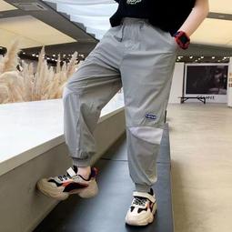 男童褲子夏季薄款兒童運動褲2024新款涼感中大童褲冰絲夏裝 歷史價格詳細信息
