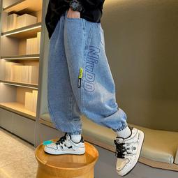 【好康】春秋款大尺碼鬆緊腰彈力牛仔褲男寬鬆小腳加肥加大顯瘦胖子休閒長褲 歷史價格詳細信息