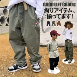 童裝2024春季新款山系戶外男童口袋工裝褲兒童寬鬆長褲一件潮 歷史價格詳細信息