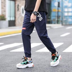 男大童裝褲子子初中生秋冬新款13歲帥氣男生加絨加厚運動厚棉褲15青少年 歷史價格詳細信息