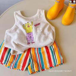 夏季男童女童彩色大口袋七分褲2023兒童美式工裝褲子棉布寬鬆垮褲 歷史價格詳細信息