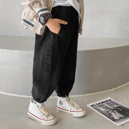 【八號館】兒童裝男童褲子春款新款中大童春季時尚運動褲男孩休閒衛褲潮兒童服飾流行童裝休閒服裝．JA16861 歷史價格詳細信息