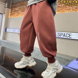 童裝春秋季新款男童衛褲中大童休閒運動褲2024兒童長褲潮 歷史價格詳細信息