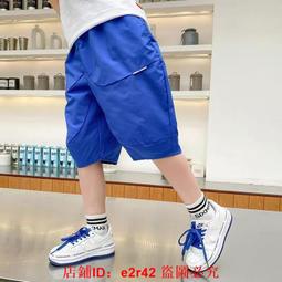 男童休閒短褲夏季大童薄款五分褲兒童工裝七分五分褲男孩運動潮外穿 歷史價格詳細信息