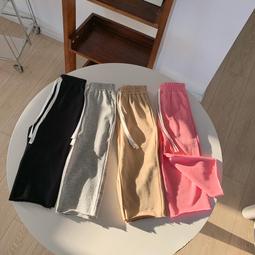 運動褲女夏季薄款蘿卜長褲女寬松束腳九分高腰垂感闊腿休閑哈倫褲 女生長褲 冰絲長褲 歷史價格詳細信息