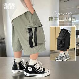 童裝男童短褲夏季2024新款兒童運動五分褲中大童夏裝外穿薄款中褲 歷史價格詳細信息