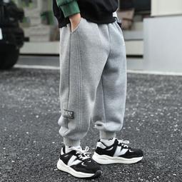 童裝男童運動褲2023新款兒童長褲春秋款中大童秋冬季男孩加絨褲子 歷史價格詳細信息