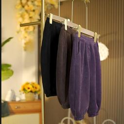 兒童加絨保暖褲子男童一體絨冬季2023新款中大童燈芯絨休閒工作服褲 歷史價格詳細信息