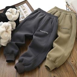 兒童棉褲冬季加厚保暖外穿一條過冬保暖褲男童冬裝三層夾棉厚褲子 歷史價格詳細信息