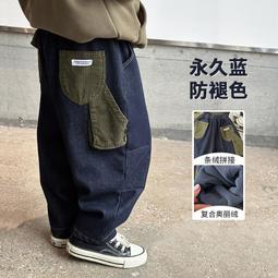 叮叮家童裝男童牛仔褲2023新款兒童秋裝褲子男孩春秋中大童長褲潮 歷史價格詳細信息
