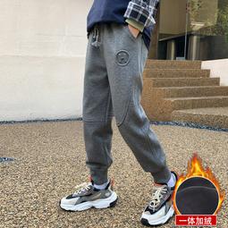 中大男童裝春秋款褲子男孩兒童休閒闊腿帥氣直筒加絨牛仔秋季8歲9 歷史價格詳細信息