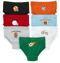 @@☆蠍蠍傳說☆最新款Gymboree Dog Brief Seven-Pack 男生狗狗七件組星期內褲(3-6t) 歷史價格詳細信息