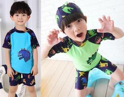 兒童泳衣╭☆°安可小舖＊5205蜘蛛夾兒童泳衣小朋友連體游泳衣泳裝男童泳褲，售價580元 歷史價格詳細信息