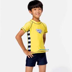 YF短袖(有袖)二件式小童泳裝幼兒泳衣防曬防寒沙灘游泳泡溫泉 送泳帽【免運】25002-A  .EL.2EL 歷史價格詳細信息